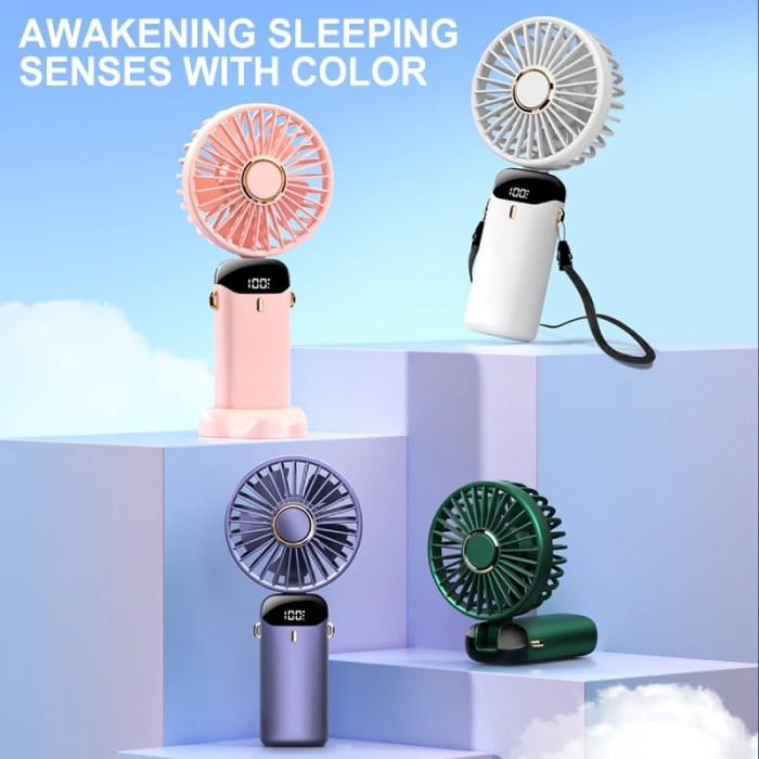 پنکه شارژی مدل XL-N15 ظرفیت 1200 میلی آمپر ساعت