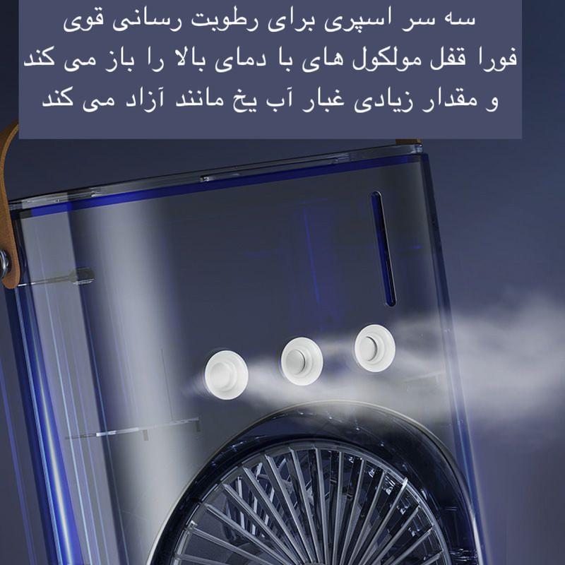 پنکه رومیزی مدل دو فن FH-666