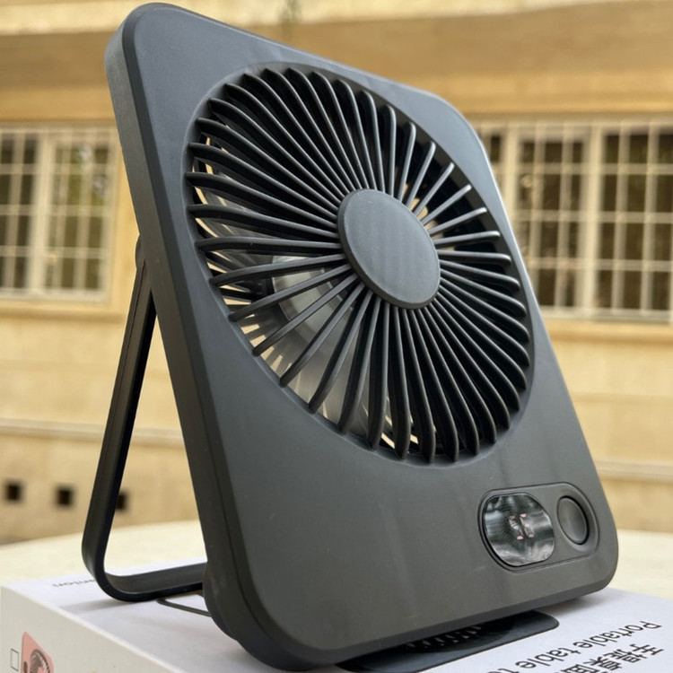 پنکه شارژی مدل F10 ظرفیت ۱۲۰۰ میلی آمپر ساعت