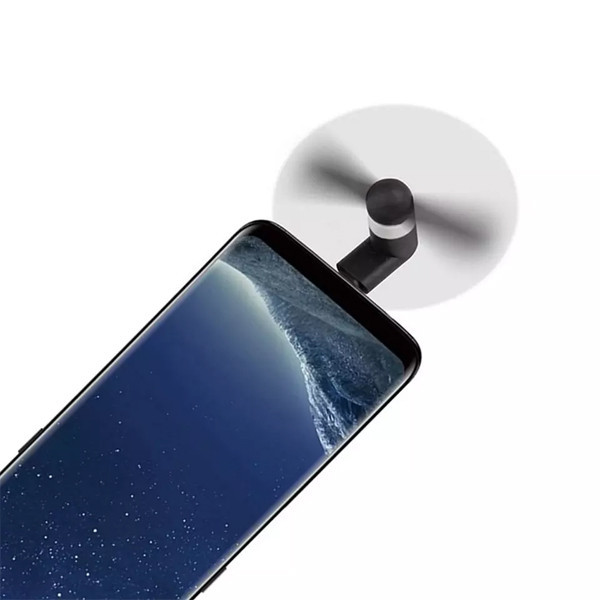 پنکه همراه مدل OTG Mini USB-TYPE C