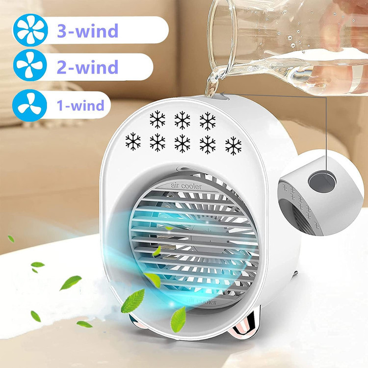 پنکه شارژی مدل air cooler A208