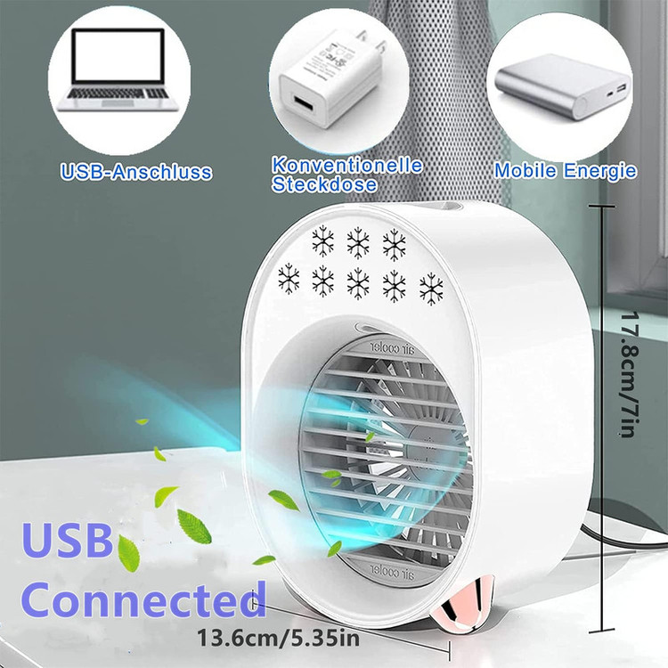 پنکه شارژی مدل air cooler A208