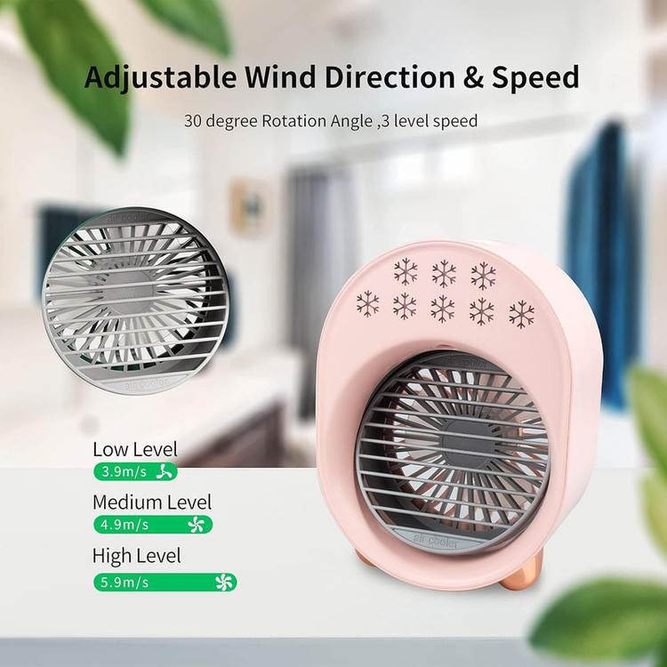 پنکه شارژی مدل air cooler A208