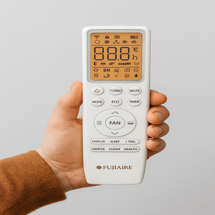 کولر گازی اسپلیت دیواری 20500 اینورتر فوجی ایر مدل FW20R6BA-2A3N&FL20R6BA-2A3b