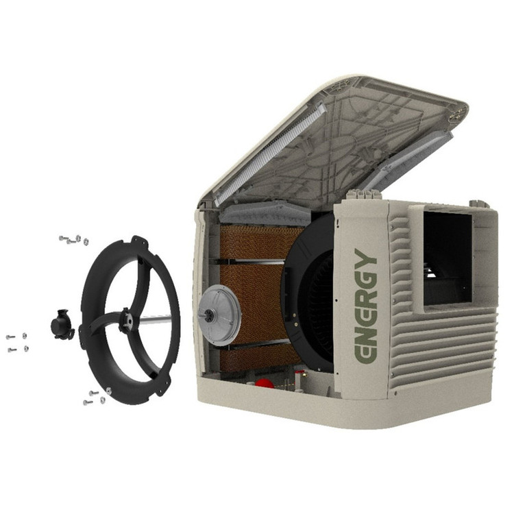 کولر آبی سلولزی 5500 انرژی مدل پلیمری EC 0550PB BLDC