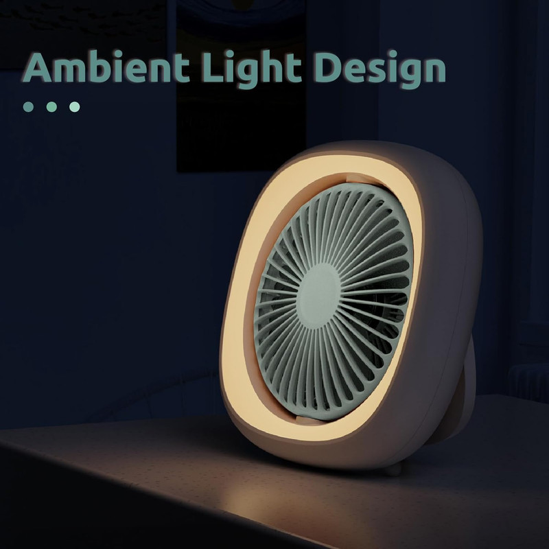 فن رومیزی مدل Multi Functional Fan ظرفیت 4000 میلیآمپر ساعت