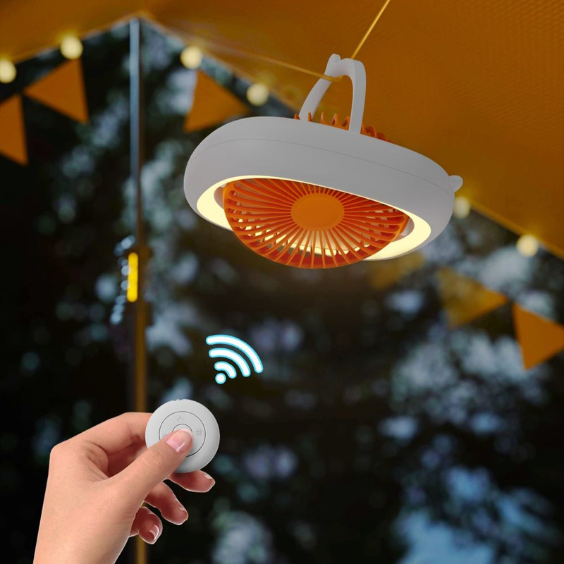 فن رومیزی مدل Multi Functional Fan ظرفیت 4000 میلیآمپر ساعت