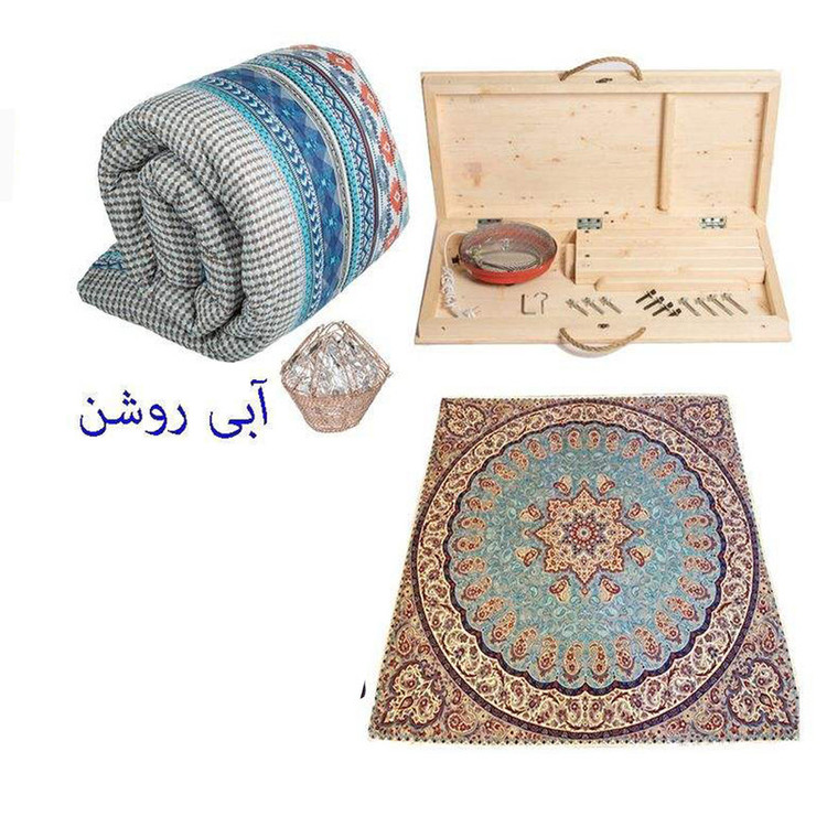 کرسی برقی پارسین مدل پشو KT90-P4 مجموعه 9 عددی