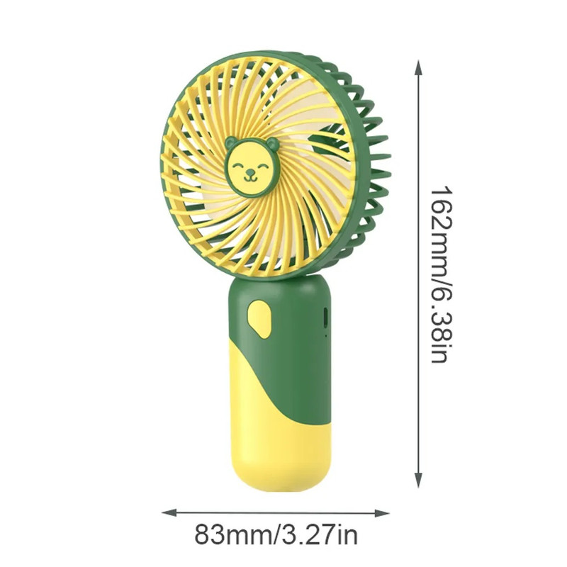 پنکه دستی مدل LT-S3219 ظرفیت 300 میلی آمپر ساعت