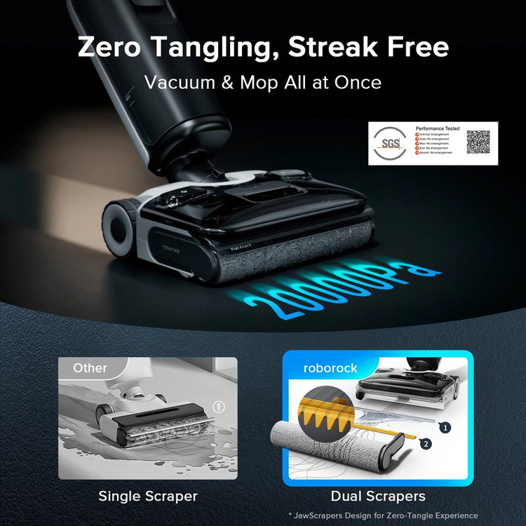 جارو شارژی عصایی روبوراک مدل A30 PRO STEAM COMBO