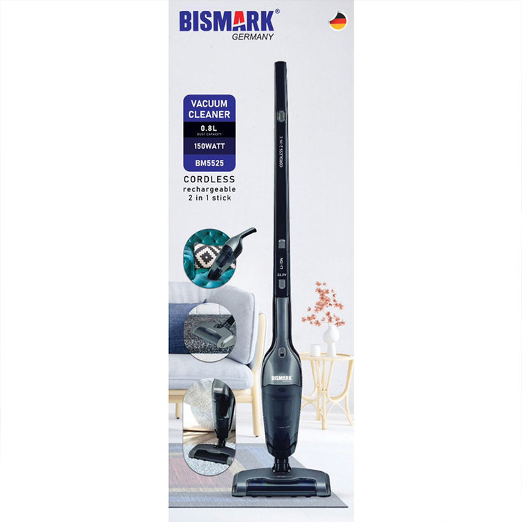 جارو شارژی عصایی بیسمارک مدل BM5525