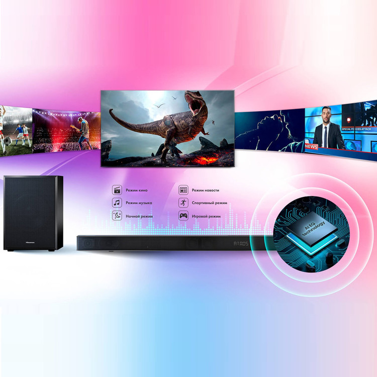 ساندبار هایسنس مدل U3120G