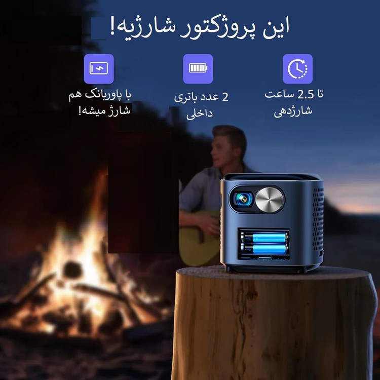 مینی ویدئو پروژکتور ویمیوس مدل Q2