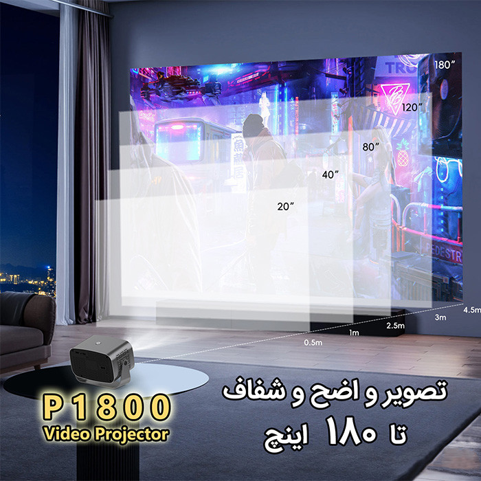 ویدئو پروژکتور مدل P1800