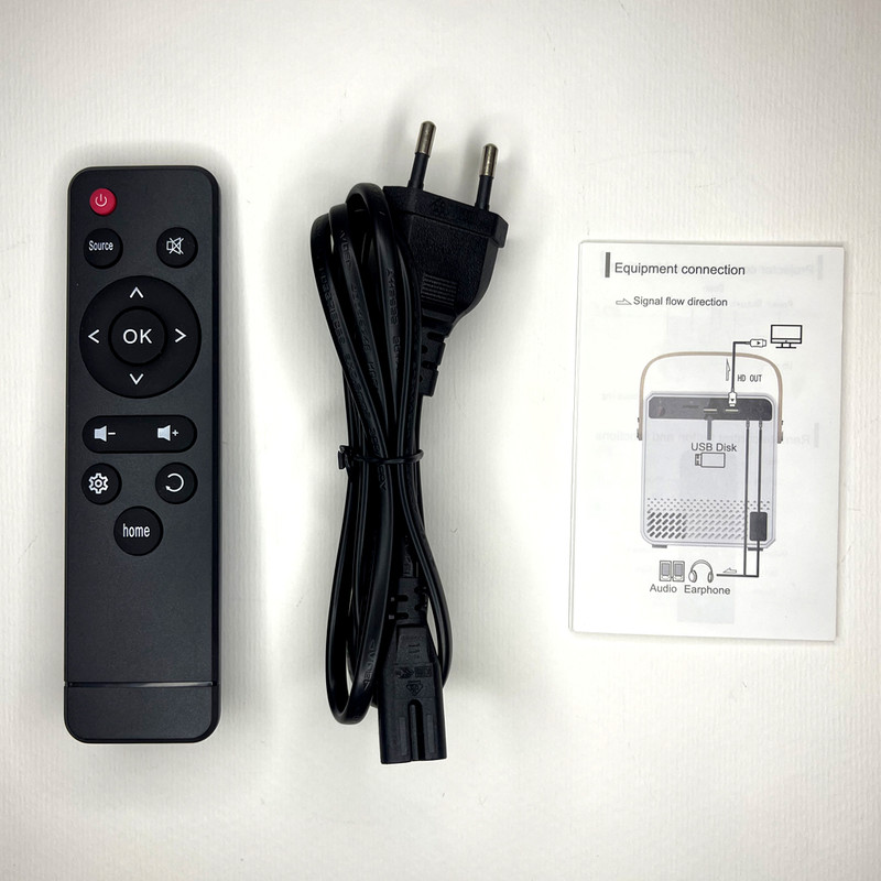 مینی ویدئو پروژکتور مدل FULL HD SCREENLESS TV