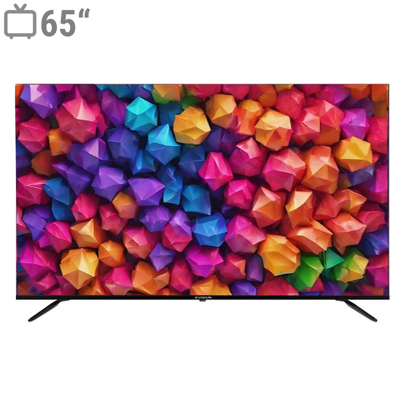 تلویزیون 65 اینچ ال ای دی هوشمند ایکس ویژن مدل 65XCU645