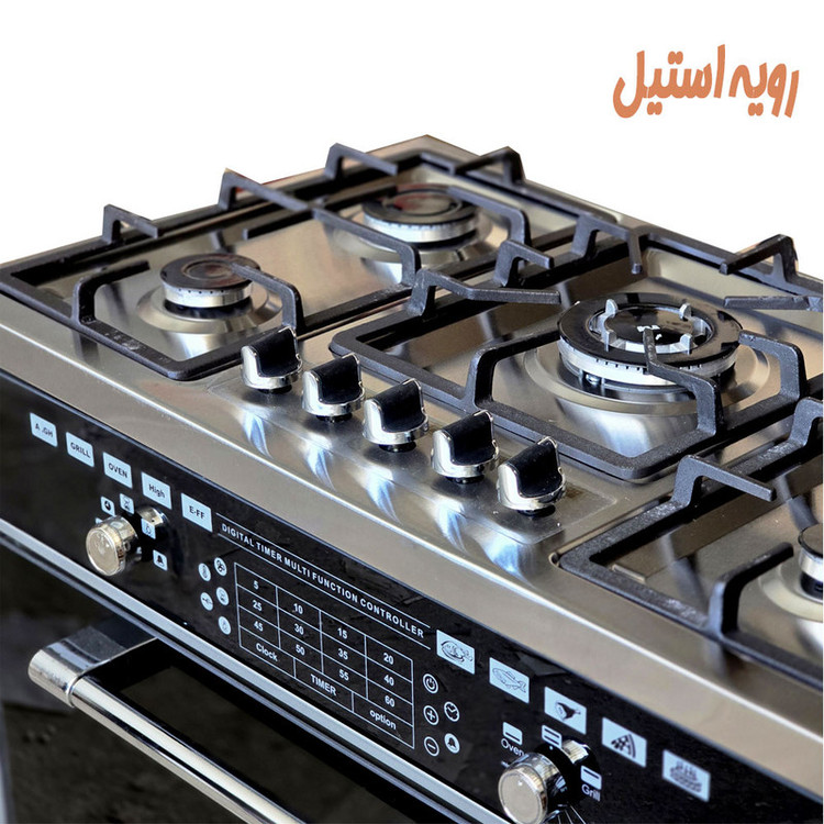 اجاق گاز کابینتی پنج شعله دنپاسر مدل DEN3K-STL