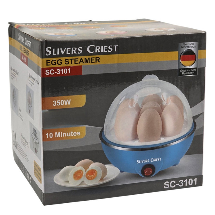 تخممرغ پز سیلور کرست مدل SC-3101 با ظرفیت هفت عدد تخممرغ