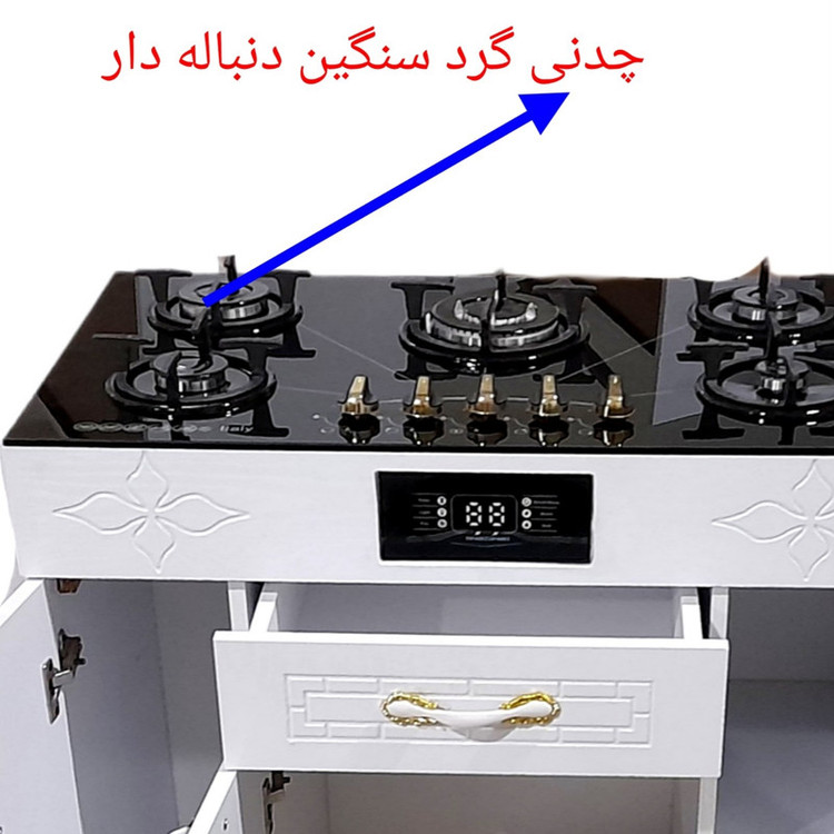 اجاق گاز هاکان مدل مدل پنج شعله چهار در