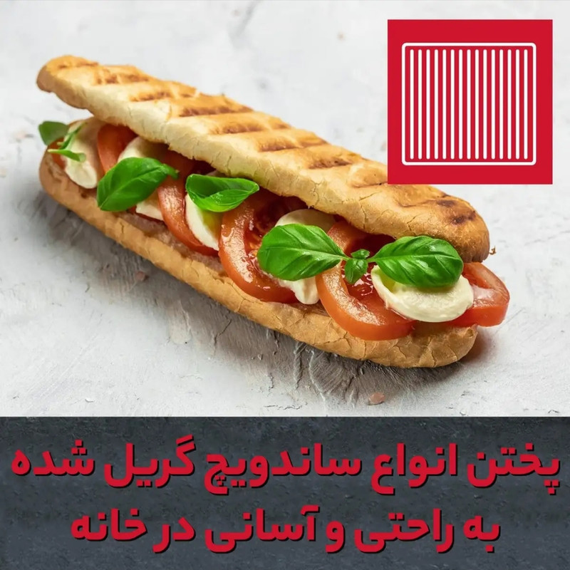 ساندویچساز چهار خانه دسینی مدل KD-2001