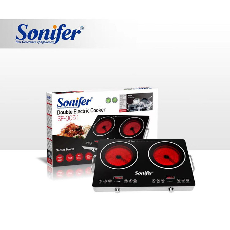 اجاق برقی دو شعله سونیفر مدل SF-3051