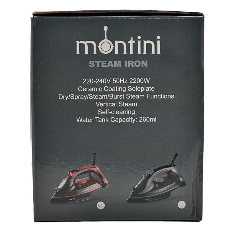 اتو بخار مونتینی مدل IRON 8026