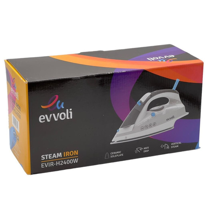 اتو بخار مدل ایوولی EVIR-H2400B-W