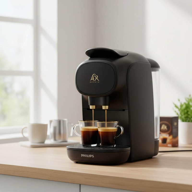 اسپرسو ساز ۸۰۰ میلیلیتر فیلیپس مدل Lor Barista Sublime LM9012