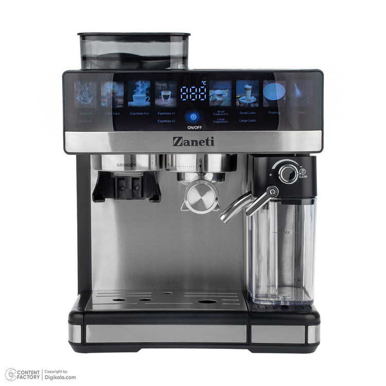 اسپرسو ساز 2500 میلیلیتر زانتی مدل ZZDREF-20MTG2M12A