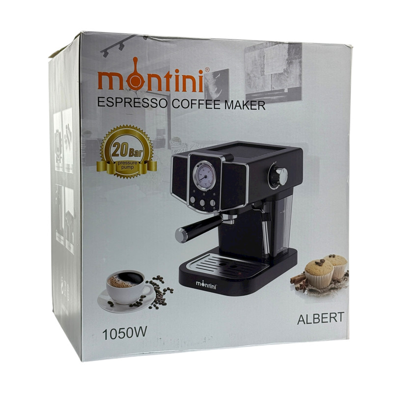 اسپرسو ساز ۱۲۰۰ میلیلیتر مونتینی مدل ALBERT