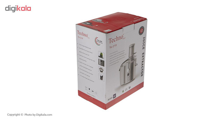 آب میوه گیری تکنو مدل Te-219