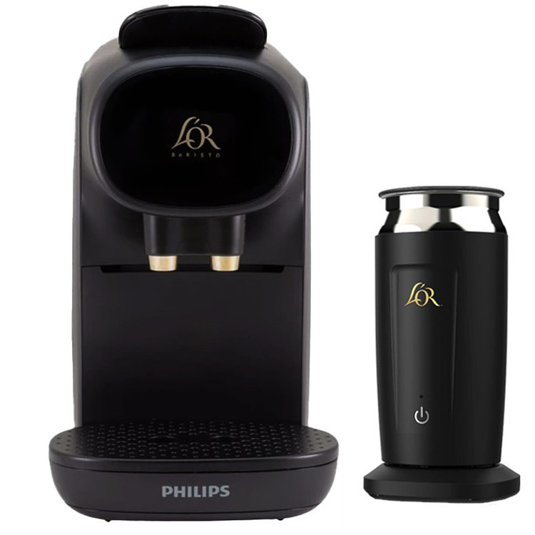 اسپرسو ساز ۸۰۰ میلیلیتر فیلیپس مدل Barista Sublime به همراه کف شیرساز لور