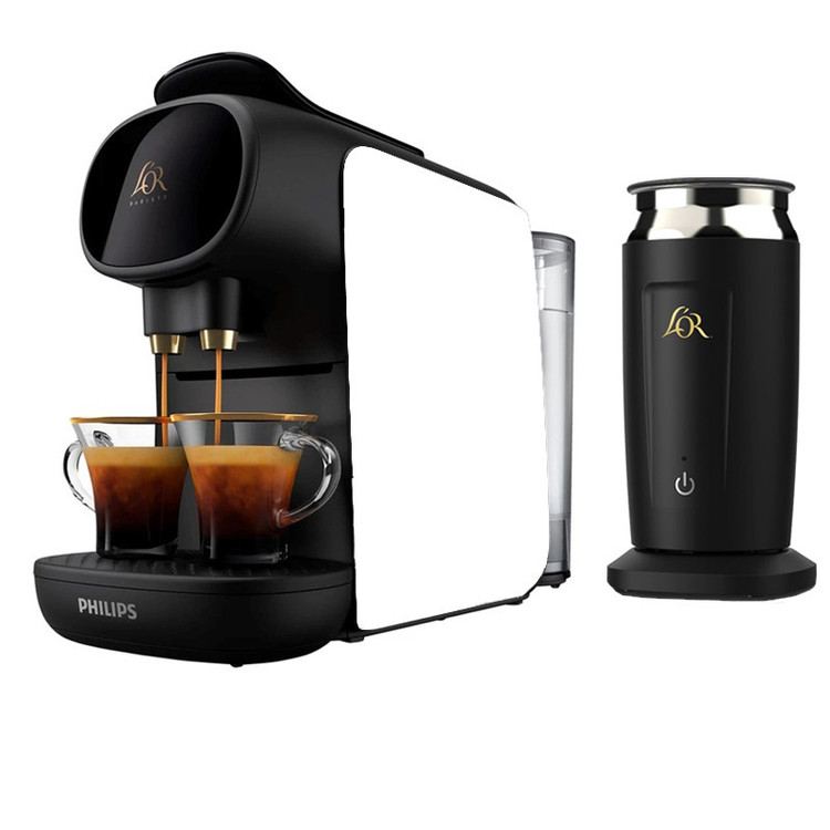 اسپرسو ساز ۸۰۰ میلیلیتر فیلیپس مدل Barista Sublime به همراه کف شیرساز لور