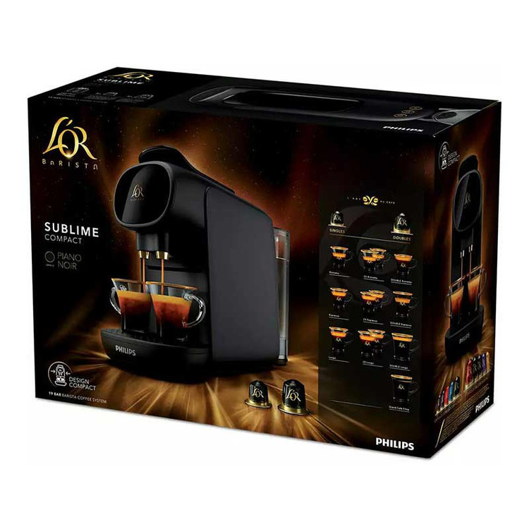 اسپرسو ساز ۸۰۰ میلیلیتر فیلیپس مدل Barista Sublime به همراه کف شیرساز لور