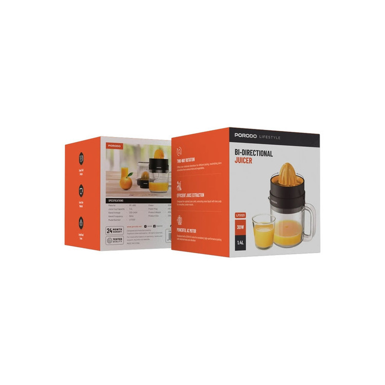 آبمیوهگیری پرودو مدل PD-LFST123-BK