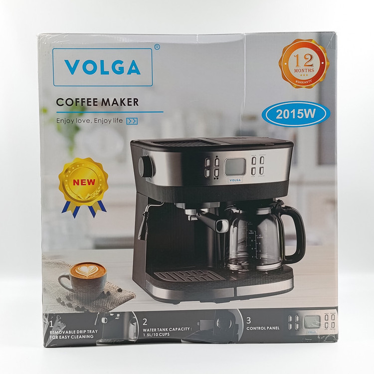 اسپرسو ساز 1500 میلیلیتر ولگا مدل V-79