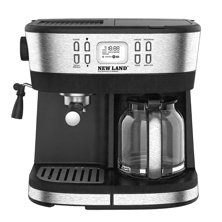 اسپرسو ساز 1000 میلیلیتر نیولند مدل NL-2740BS