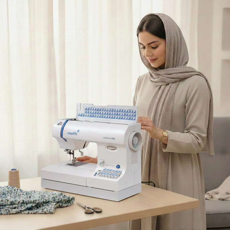 چرخ خیاطی کاچیران مدل نیولایف 4084