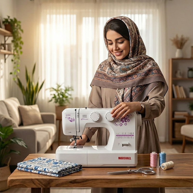 چرخ خیاطی مارشال مدل 835s