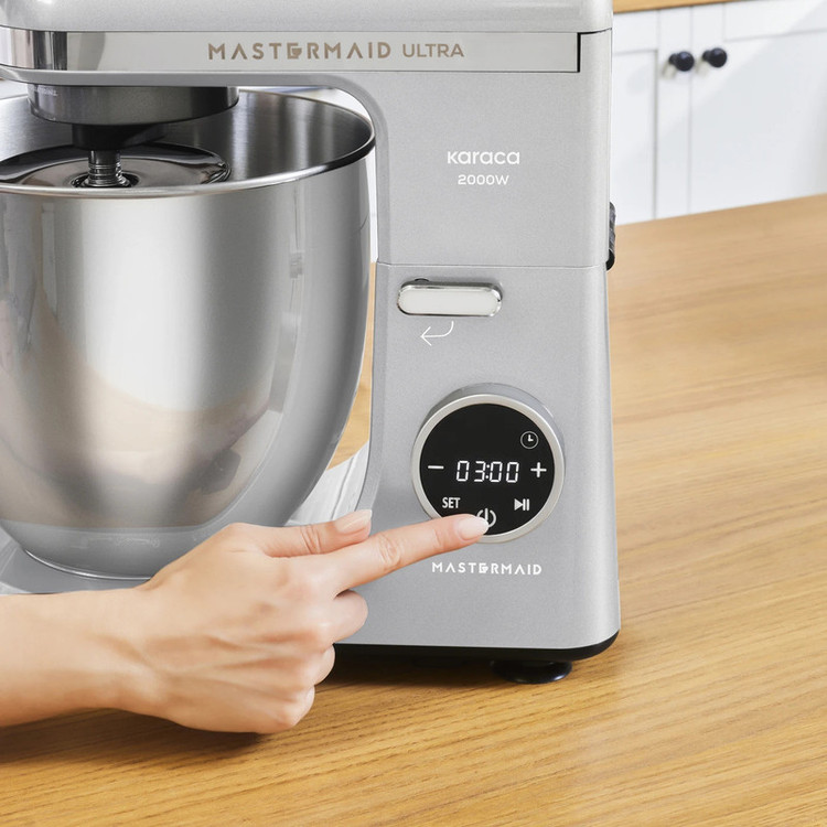 همزن کاسهدار 7 لیتری کاراجا مدل Mastermaid Chef Ultra