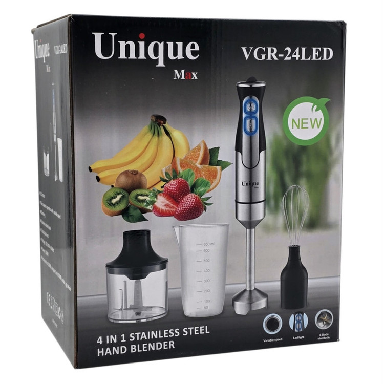 گوشت کوب برقی چندکاره 1500 وات یونیک مکس مدل VGR-24LED