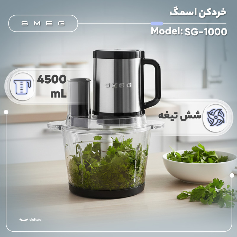 خردکن 4500 میلیلیتر اسمگ مدل SG-1000