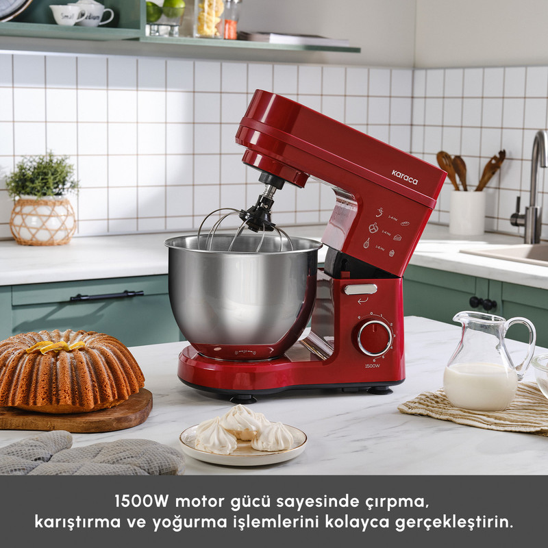 همزن کاسهدار 5 لیتری کاراجا مدل Maestrochef Stella