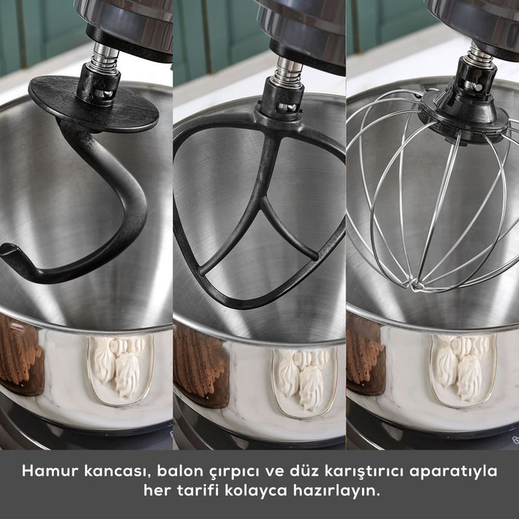 همزن کاسهدار 5 لیتری کاراجا مدل Maestrochef Stella