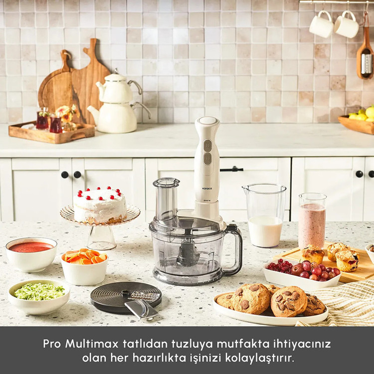 غذاساز چندکاره 2000 وات کاراجا مدل Pro Multimax