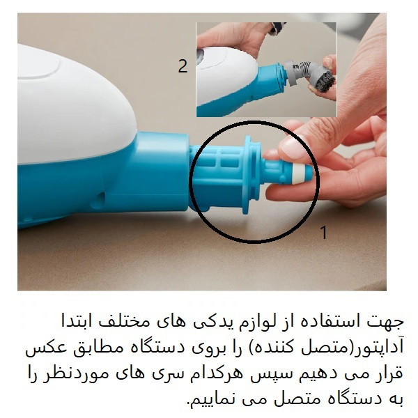 بخار شو 380 میلی لیتری بلک اند دکر مدل FSMH13E10