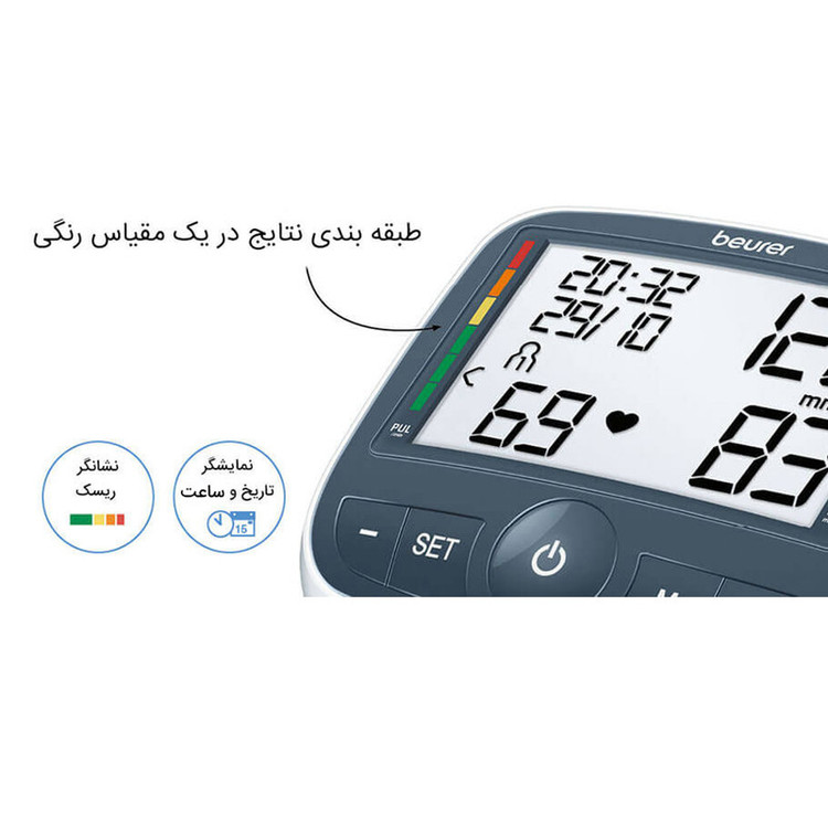 فشارسنج بازویی دیجیتال بیورر مدل BM40