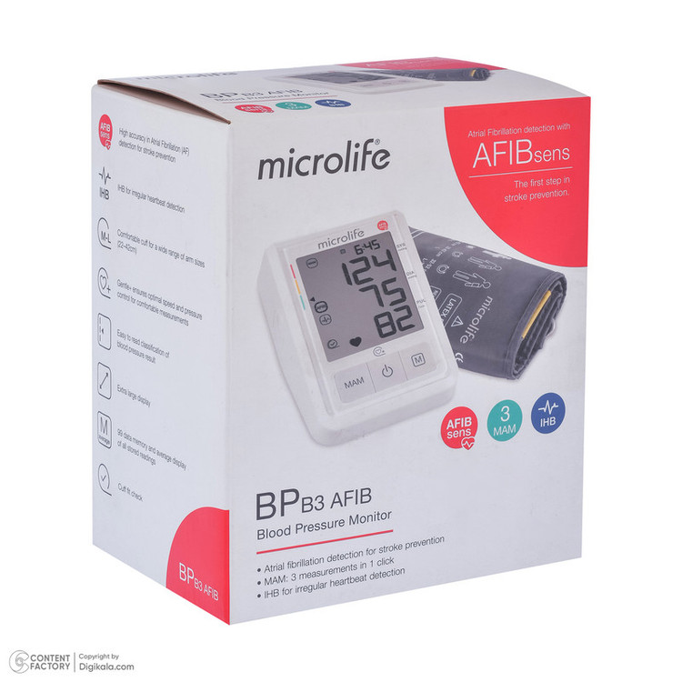 فشارسنج بازویی مایکرولایف مدل BP-B3