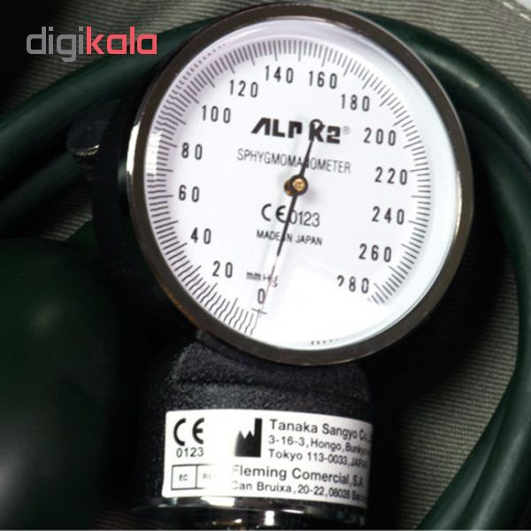 فشارسنج عقربه ای آلپیکادو مدل ALPK2 به همراه گوشی طبی مدل FT-801