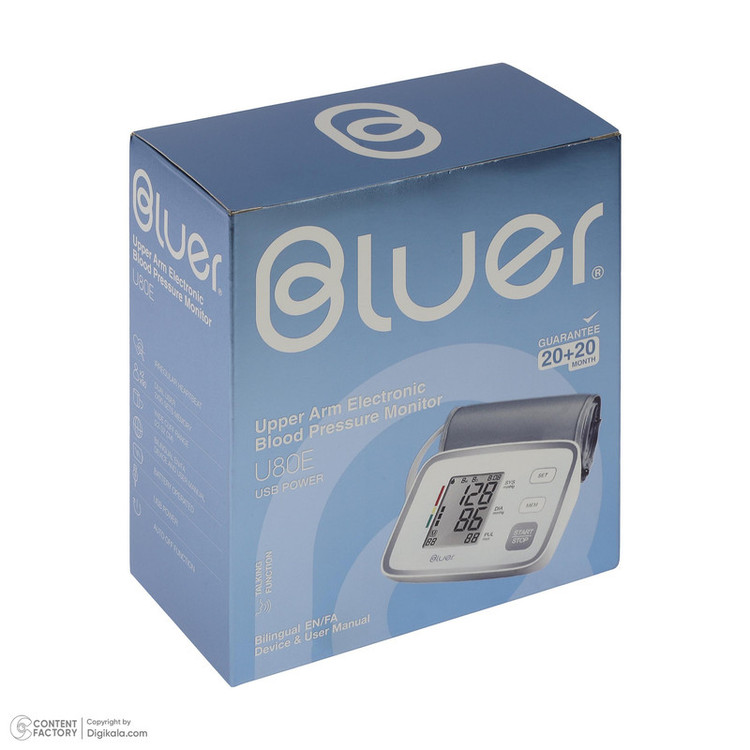فشارسنج بازویی دیجیتال بلوئر مدل U80E با کابل USB